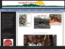 Tablet Screenshot of christsgiftacademykenya.org